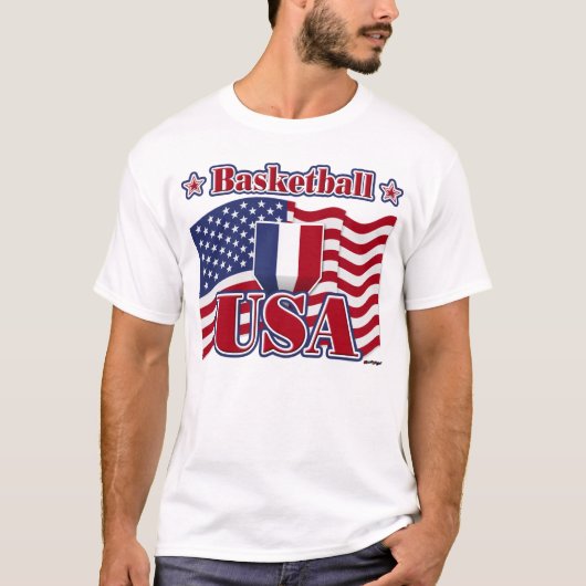 Basketball USA T-Shirt (Vorderseite)