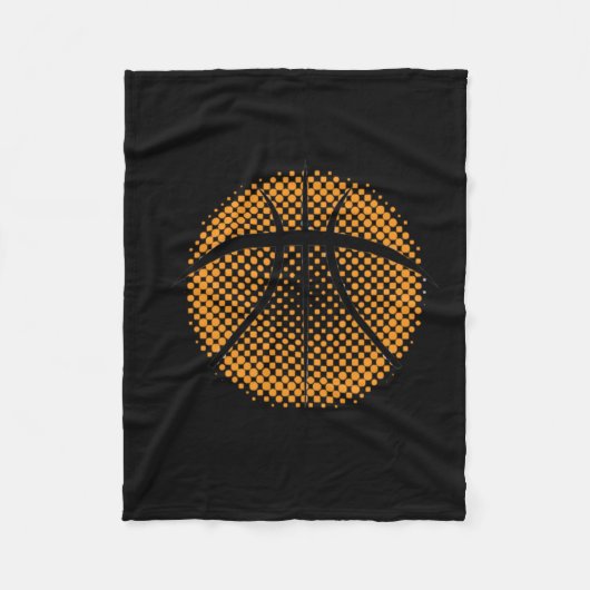 Basketball-Vater 1 Fleecedecke (Vorderseite)