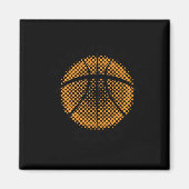 Basketball-Vater 1 Magnet (Vorne)
