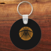 Basketball-Vater 1 Schlüsselanhänger (Vorderseite)