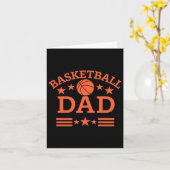 Basketball-Vater 2 Karte (Gelbe Blume)
