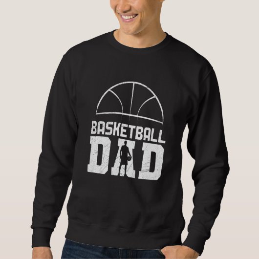 Basketball-Vater 2 Sweatshirt (Vorderseite)