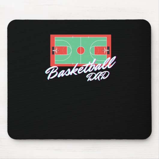 Basketball Vater 3 Mousepad (Vorne)