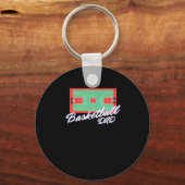 Basketball Vater 3 Schlüsselanhänger (Vorderseite)