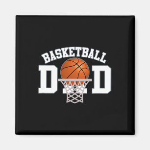 Basketball Vater 4 Magnet