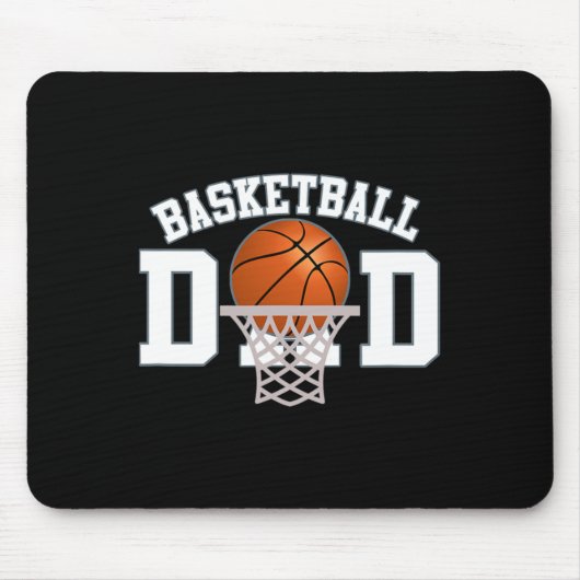 Basketball Vater 4 Mousepad (Vorne)