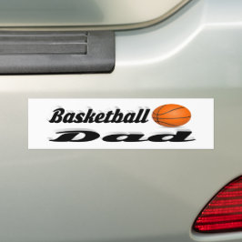 Basketball Vater Autoaufkleber