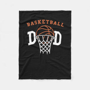 Basketball-Vater. Basketballtrainer Fleecedecke