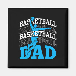 Basketball Vater Coach Team Match Player Vater Dad Magnet