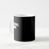 Basketball Vater - Funny Daddy Kaffeetasse (Vorderseite Links)