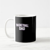 Basketball Vater - Funny Daddy Kaffeetasse (Links)