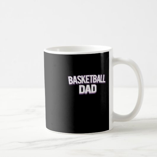 Basketball Vater - Funny Daddy Kaffeetasse (Rechts)