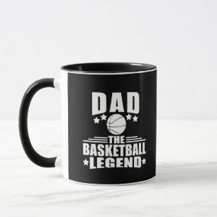 Basketball-Vater-Geschenk Tasse