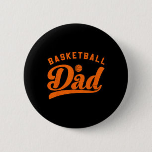 Basketball Vater gibt Papa Basketball Vatertag Button