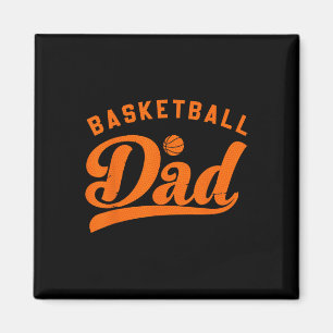Basketball Vater gibt Papa Basketball Vatertag Magnet