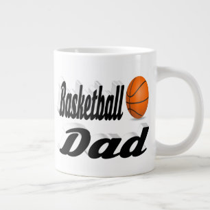 Basketball Vater Halbtext Riesenkaffee Tasse