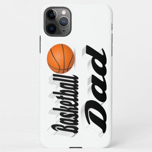Basketball Vater iPhone Case iPhone Hülle (Rückseite)