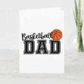 Basketball-Vater Karte (Vorderseite)