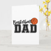 Basketball-Vater Karte (Gelbe Blume)