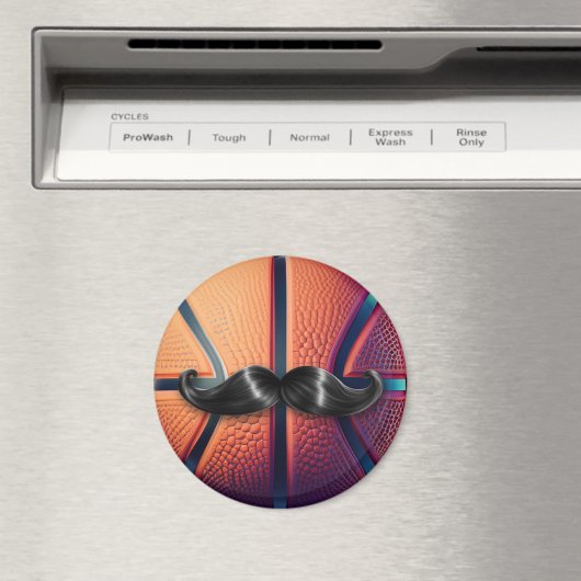 Basketball-Vater Magnet (In Situ (Geschirrspüler))