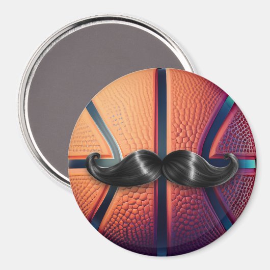 Basketball-Vater Magnet (Vorderseite/Rückseite)