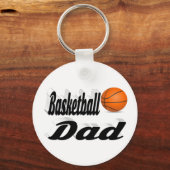 Basketball-Vater Schlüsselanhänger (Vorderseite)