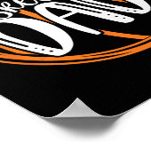 Basketball VATER Shirt Poster (Ecke)