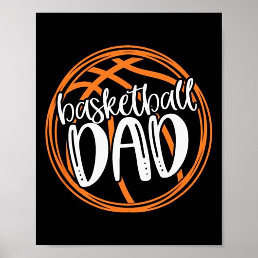 Basketball VATER Shirt Poster (Vorne)