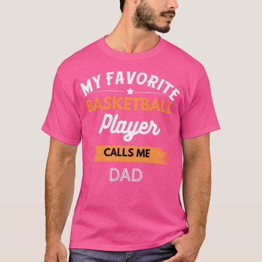 Basketball-Vater T-Shirt (Vorderseite)