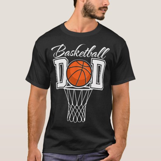 Basketball-Vater T-Shirt (Vorderseite)