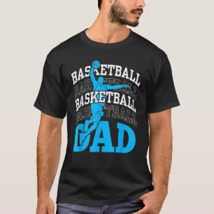 Basketball-Vater-Trainer-Team-Spiel-Player-Vater-V T-Shirt