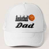 Basketball-Vater Truckerkappe (Vorderseite)