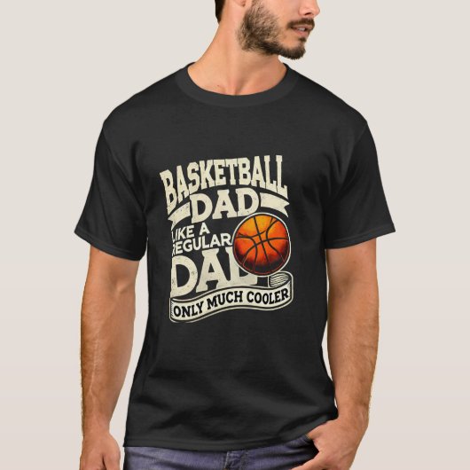 Basketball Vater Vater Lieben Basketball T Shirt (Vorderseite)