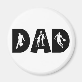 Basketball Vater Vatertag Magnet