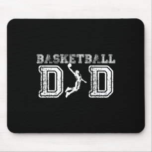 Basketball Vater Vathers Day Geschenk für Papa Fet Mousepad