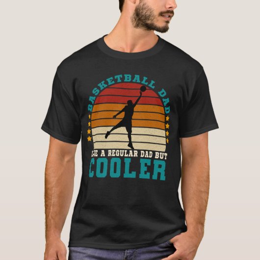 Basketball-Vater wie ein regulärer Vater, aber Coo T-Shirt (Vorderseite)