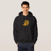 Basketball verbrennt hoodie (Vorne ganz)