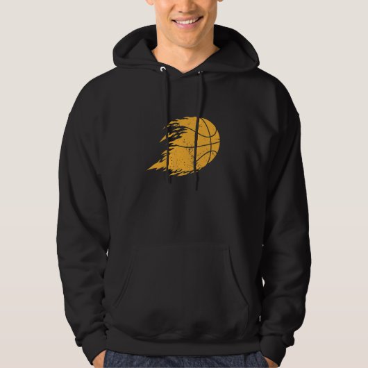 Basketball verbrennt hoodie (Vorderseite)
