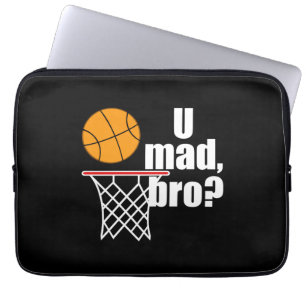 Basketball-Verrücktheit Laptopschutzhülle