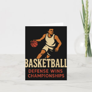 Basketball - Verteidigung gewinnt Basketballmeiste Karte