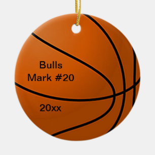 Basketball-Verzierung Keramik Ornament