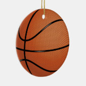 Basketball-Verzierung Keramikornament (Rechts)