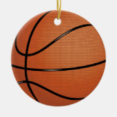 Basketball-Verzierung Keramikornament (Vorne)