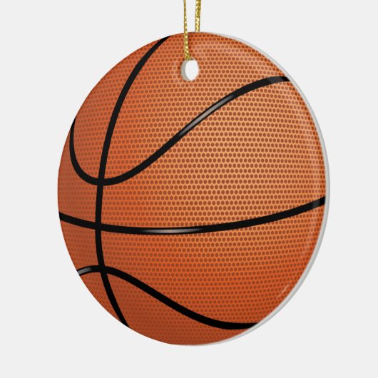 Basketball-Verzierung Keramikornament (Links)
