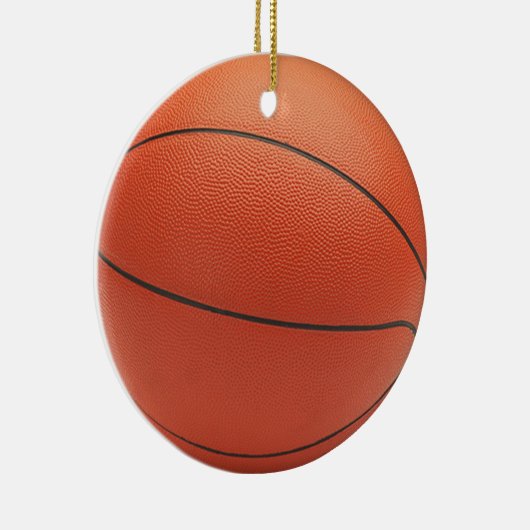 Basketball-Verzierung Keramikornament (Rechts)