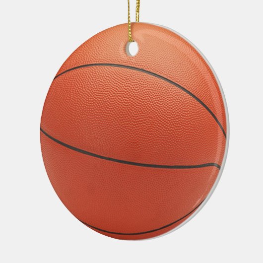 Basketball-Verzierung Keramikornament (Links)