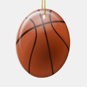 Basketball-Verzierung Keramikornament (Rechts)