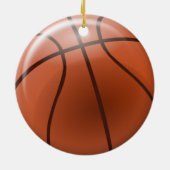 Basketball-Verzierung Keramikornament (Hinten)