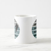Basketball Vintag essen Kaffeetasse (Mittel)