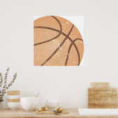 Basketball Vintag Poster (Küche)